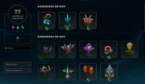 Conta Full Acesso Ex Dima 3 Upada A Mão Main Kayn E Evelynn - League of Legends LOL