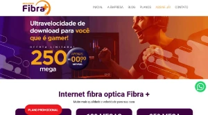 Site pronto para empresa provedoras de internet - Serviços Digitais