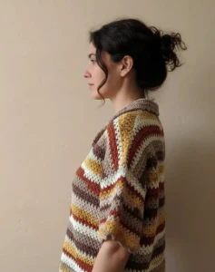Camisa de Crochê - Artesanato e Personalizados