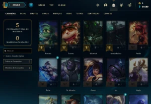 Conta FERRO 4 - LOL (league of legends) ELOMOON