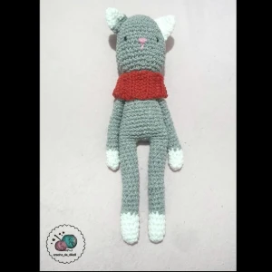 gatinho de amigurumi - Artesanato e Personalizados
