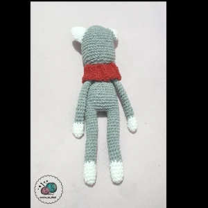gatinho de amigurumi
