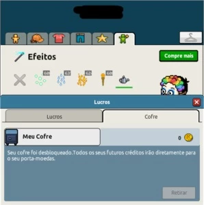 CONTA COM EFEITO TOTEM HABBO