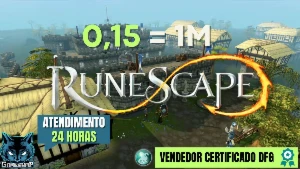 Runescape 3 - Cash/Gold/Money - Melhor Preço Da Dfg