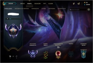 Conta diamante 3 - League of Legends LOL