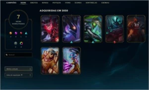 Conta diamante 3 - League of Legends LOL