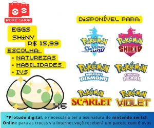 Pokémon-Eggs Shiny