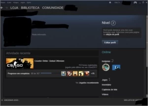 Conta Steam - Counter Strike CS