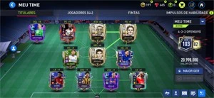 Conta Fifa Mobile ger 100