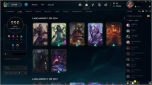 Vendo conta league of legends, antiga barato LOL