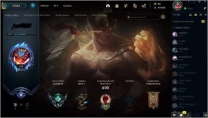 Vendo conta league of legends, antiga barato LOL