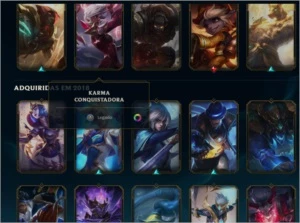 Conta Grão Mestre - EMOTE CHALLENGER - League of Legends LOL