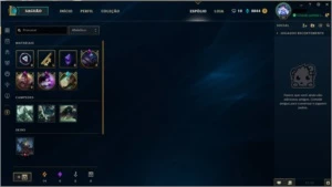 conta lol ouro com 15 skins - League of Legends