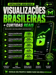 Instagram Com Reels Poderosos! 🔥Visualizações+ %Curtidas🔥 - Redes Sociais