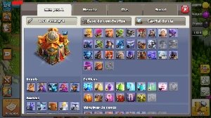 Conta Cv16 Rushada - Clash Of Clans