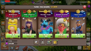 Conta Cv16 Rushada - Clash Of Clans