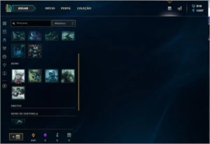 Conta LoL Platina IV - League of Legends