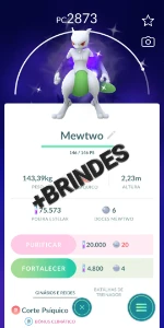 Mewtwo Shadow Brilhante (Shiny) - Pokemon GO
