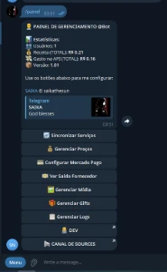 Bot Telegram SMM Revenda Seguidores  & Curtidas Python - Outros