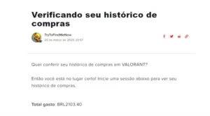 CONTA VALORANTE DESDE O BETA