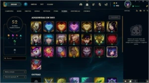 CONTA D4 - 65% W/R GANHANDO 23 PERDENDO 10 - League of Legends LOL