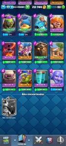 Conta Top [Troféus: 9150] [8 Evos/Corredor Elite] [Nivel 44] - Clash Royale