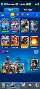 Conta Top [Troféus: 9150] [8 Evos/Corredor Elite] [Nivel 44] - Clash Royale