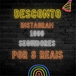 1.000 SEGUIDORES POR 8 REAIS! PROMOÇÃO! - Redes Sociais