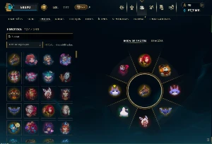 Conta league of legends 225 SKINS LVL 222 LOL