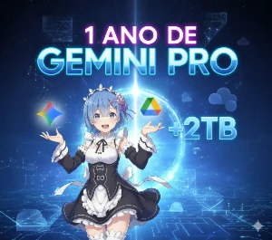 Google VEO 3 + Gemini + 2TB | Plano Anual Exclusivo! - Assinaturas e Premium