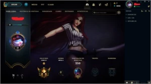 conta ouro 4, 47 skins, 116 campeões - League of Legends LOL