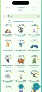 Conta Pokemon GO nível 72, 42 SHUNDOS - Pokémon