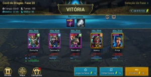 Conta Raid Shadow Legends - lvl53 - 22 heróis Lendários - Outros