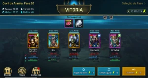 Conta Raid Shadow Legends - lvl53 - 22 heróis Lendários - Outros