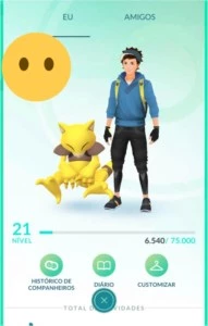 Contas Pokemon GO LVL 21 - Pokémon