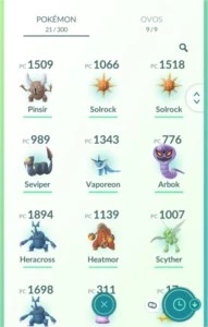 Contas Pokemon GO LVL 21 - Pokémon