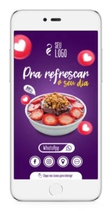 Cartão de visita Interativo com botões clicáveis e QR CODE - Serviços Digitais