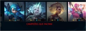 Conta LOL|328 Skins|19 Gemas| - League of Legends