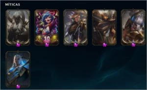 Conta LOL|328 Skins|19 Gemas| - League of Legends