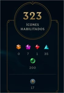 Conta LOL|328 Skins|19 Gemas| - League of Legends