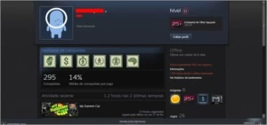 Conta Steam 28 Jogos, level 11 27 reais carteira