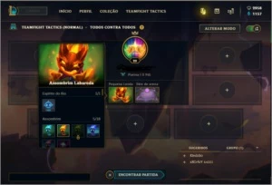 CONTA UNRANKED NVL 30 | 2958 RP | PLATINA 1 TFT | LENDA 3 - League of Legends LOL