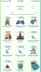 Pokemon Go conta nível 33, 50+shinys e muitos 100% - Pokémon