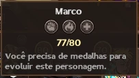 Conta gla barata com marco 2* quase 3* e ryuma 4* com skin - Outros