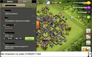 Conta Clash of Clans CV9 full quase de graça