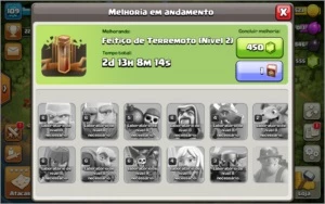 Conta Clash of Clans CV9 full quase de graça