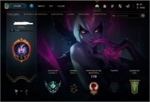 Conta League of Legends LOL