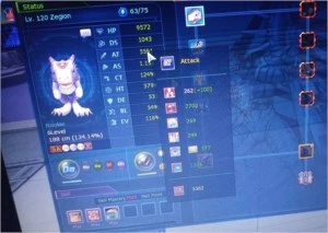 Conta GK Lilithmon Digimon Masters Online DMO
