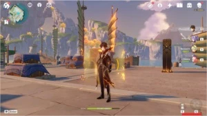 CONTA ZHONGLI C1, DILUC E KEQING / AR 35 / GENSHIN IMPACT