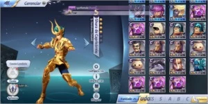 Saint Seiya Awakening Conta Recém-Criada A30 SSA